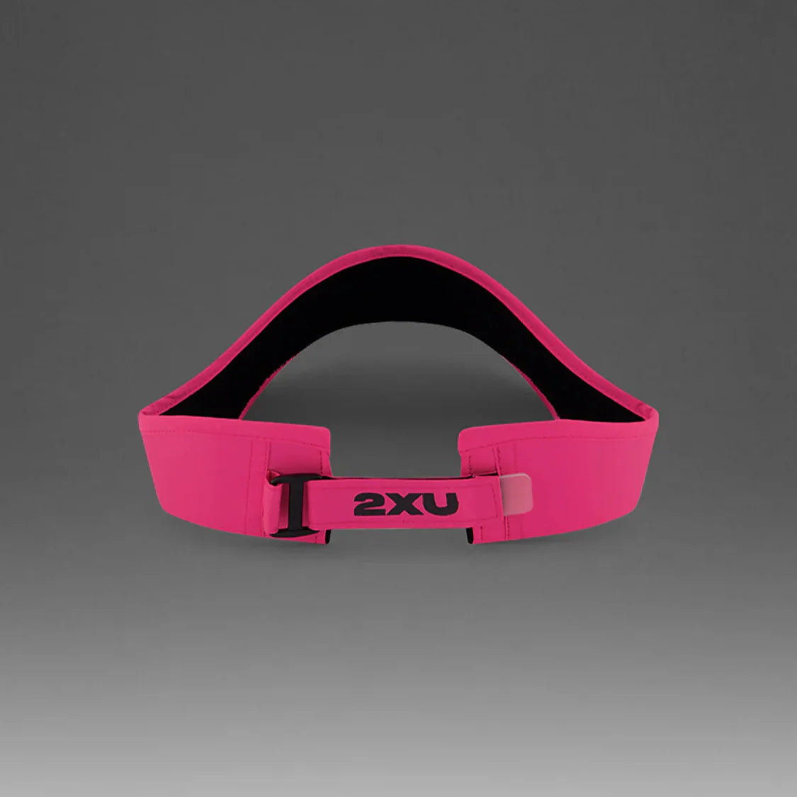 2XU Run Visor | Fuchsia / Black