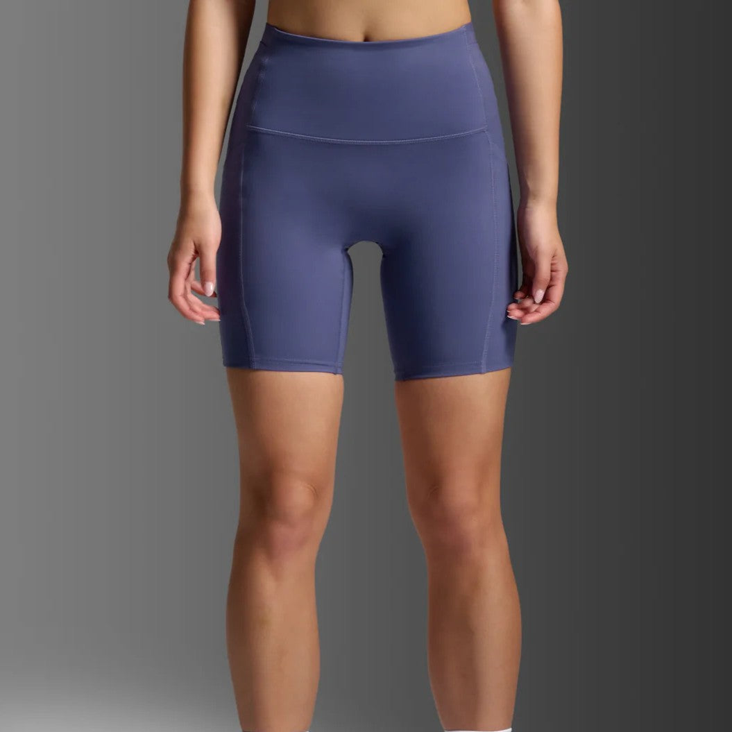 2XU Form Stash Hi-Rise Compression Short | Future Dusk | Womens