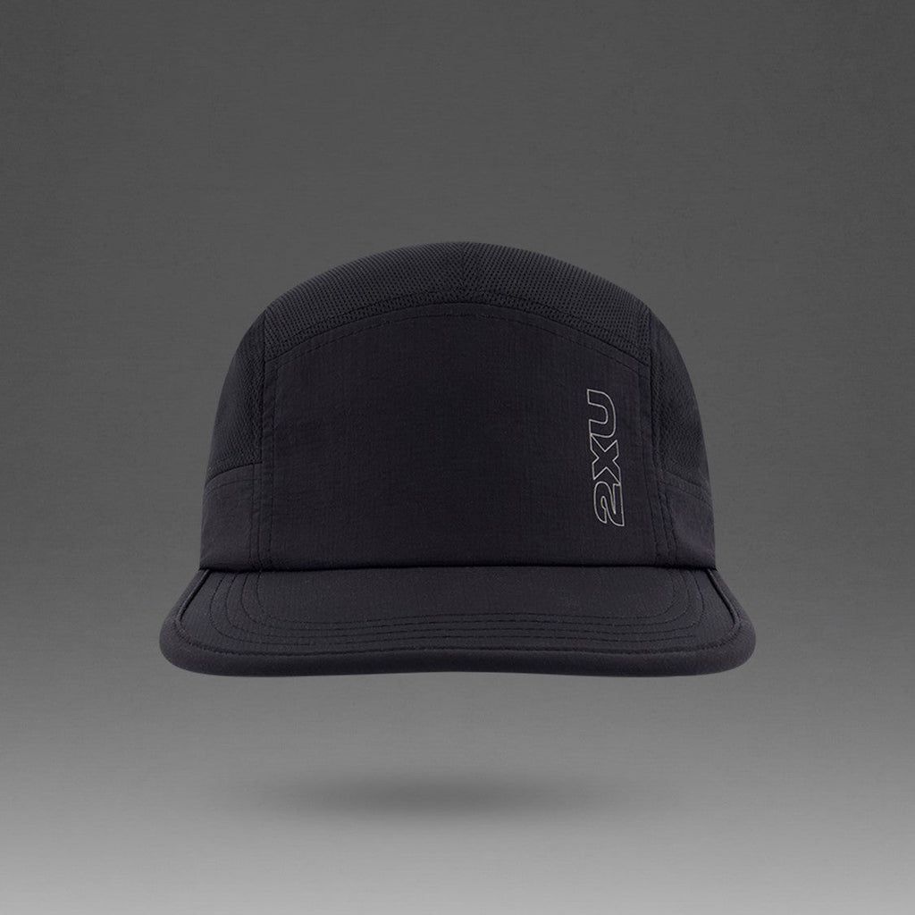 2XU Light Speed Cap | Black / Silver Reflective