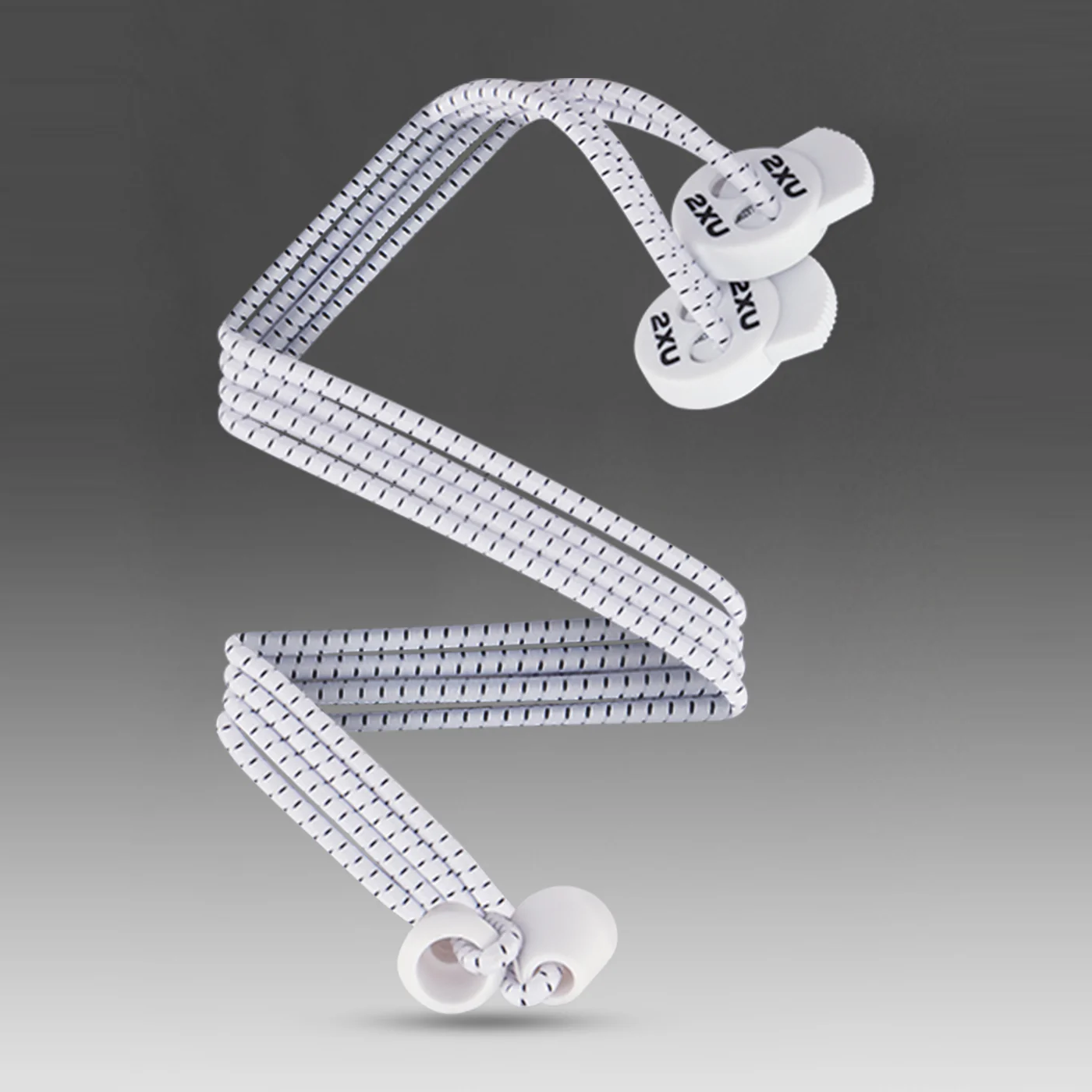 2XU Performance Locked Laces | White