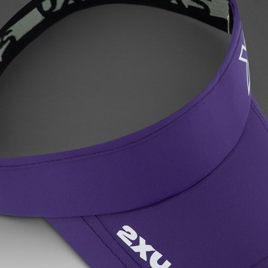 2XU Performance Visor | Future Dusk / White