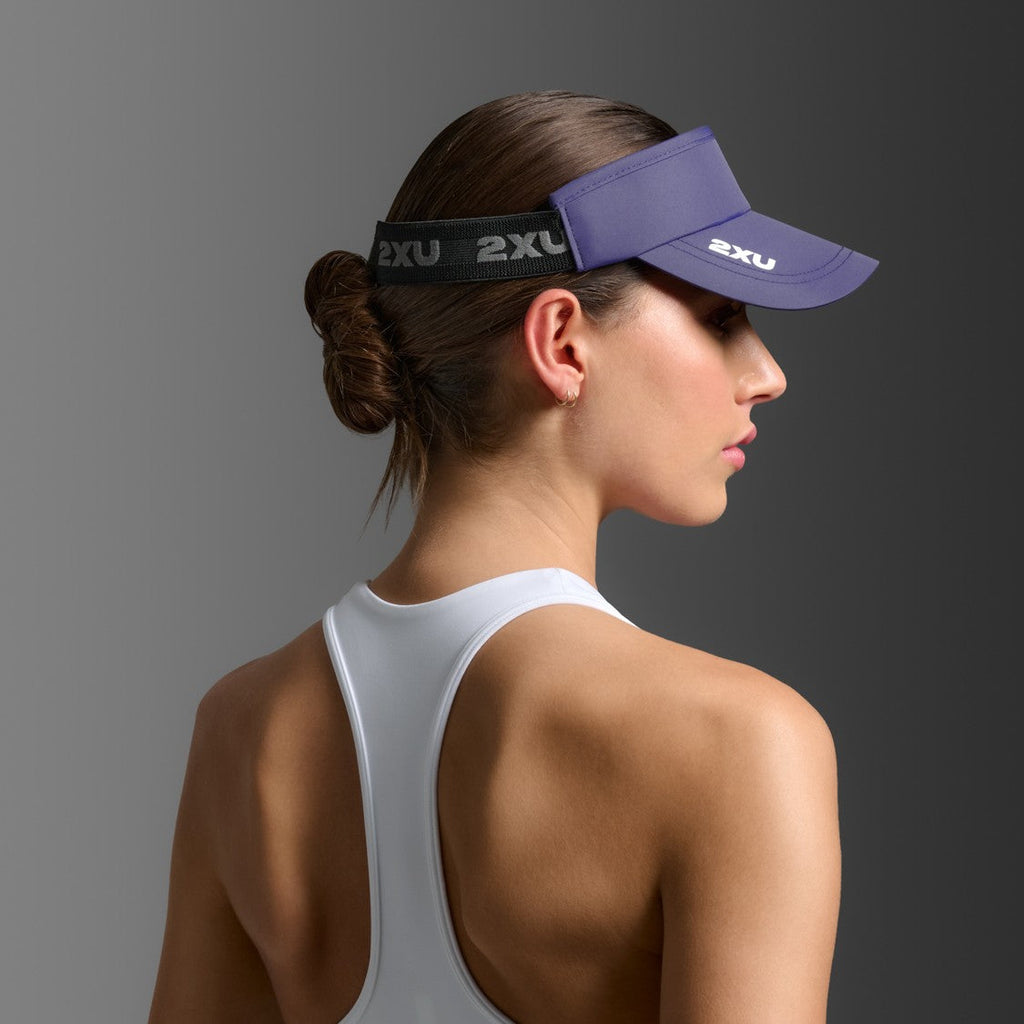 2XU Performance Visor | Future Dusk / White