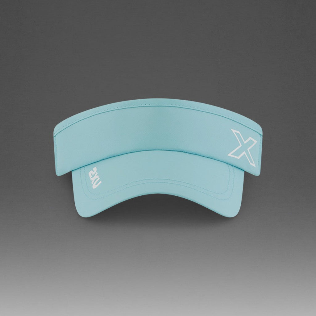 2XU Performance Visor | Retro Blue / White