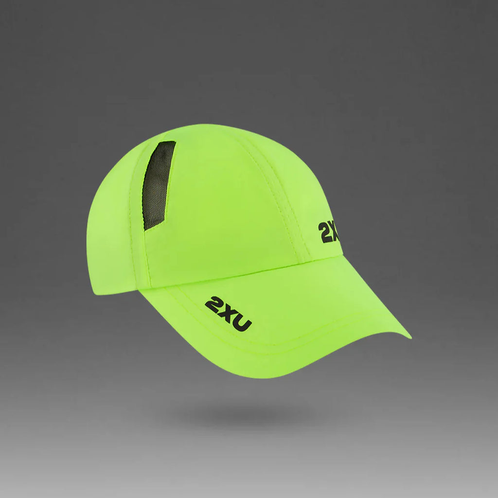 2XU Run Cap | Volt / Black