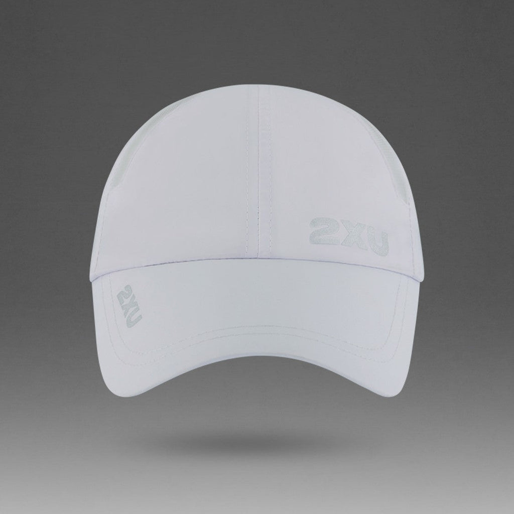 2XU Run Cap | White