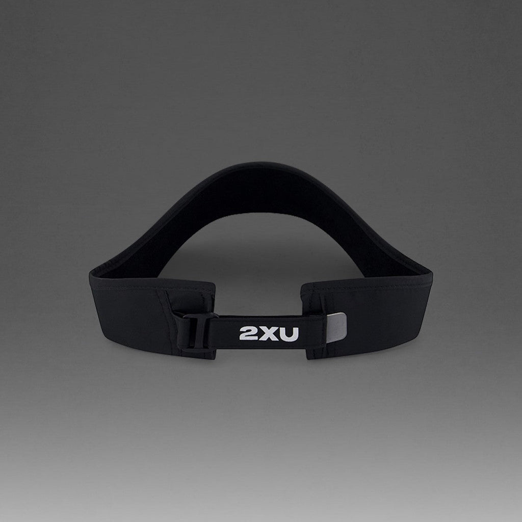 2XU Run Visor | Black