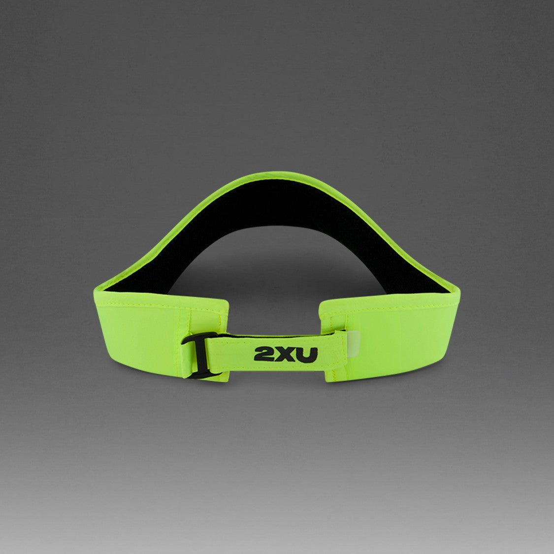 2XU Run Visor | Volt / Black
