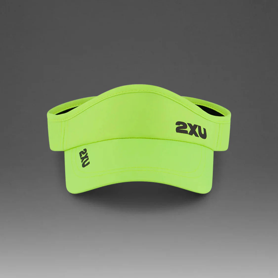 2XU Run Visor | Volt / Black
