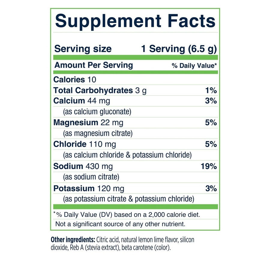 Saltstick Electrolyte Drink Mix | Tub | Lemon-Lime