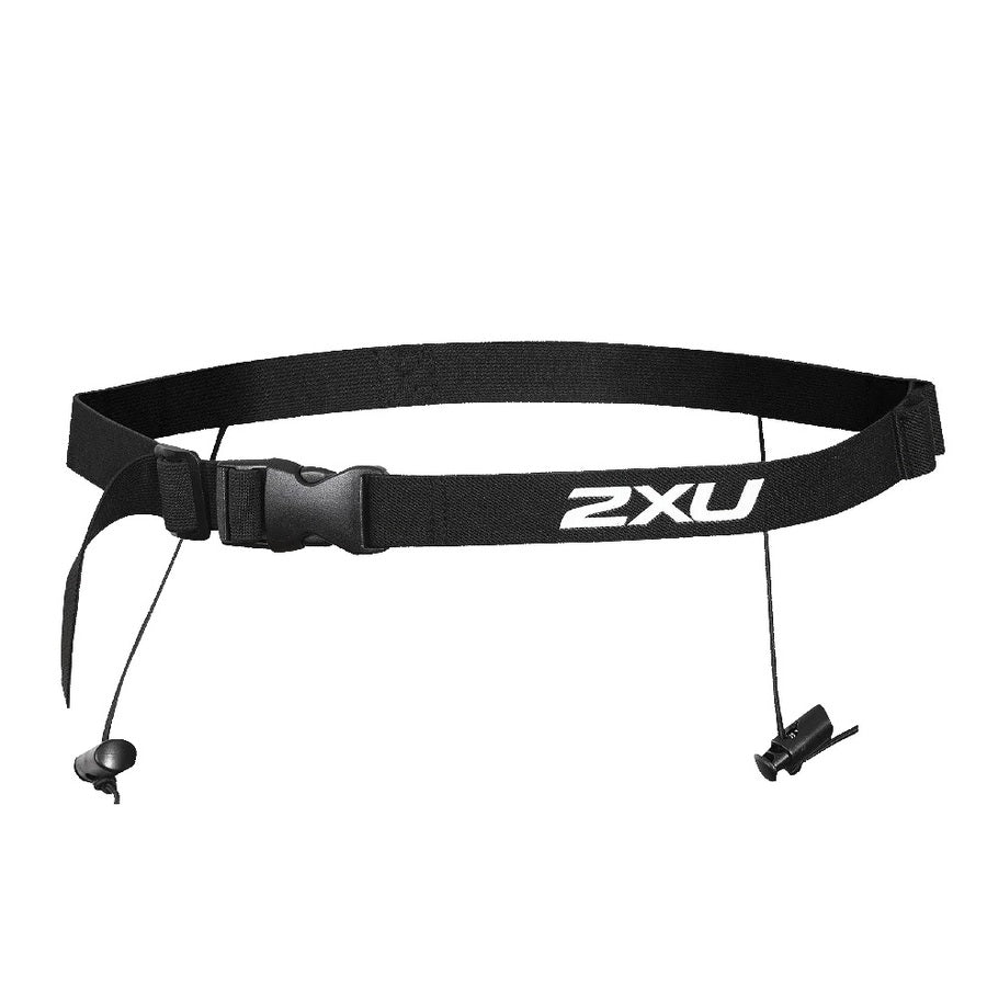 2XU Nutrition Race Belt | Black / Black