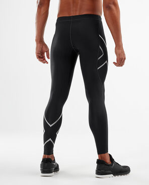 2XU Men's Core Compression Tights - Black/Silver