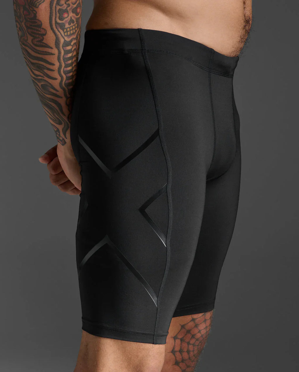 2XU Men's Core Compression Shorts - Black/Nero