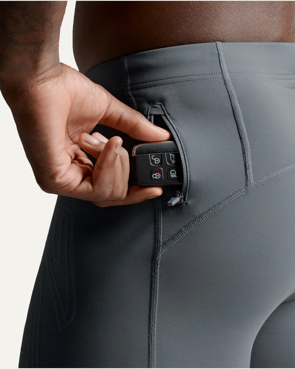 2XU Men's Light Speed Compression Shorts - Turbulence/Black Reflective