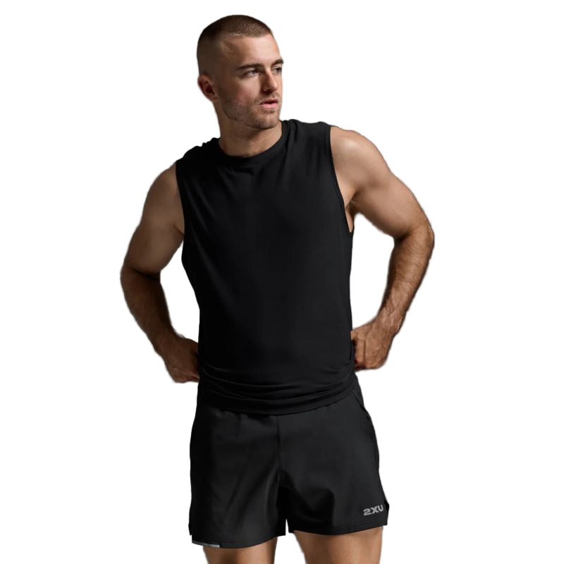 2XU Mens Signature Soft Jersey Training Tank