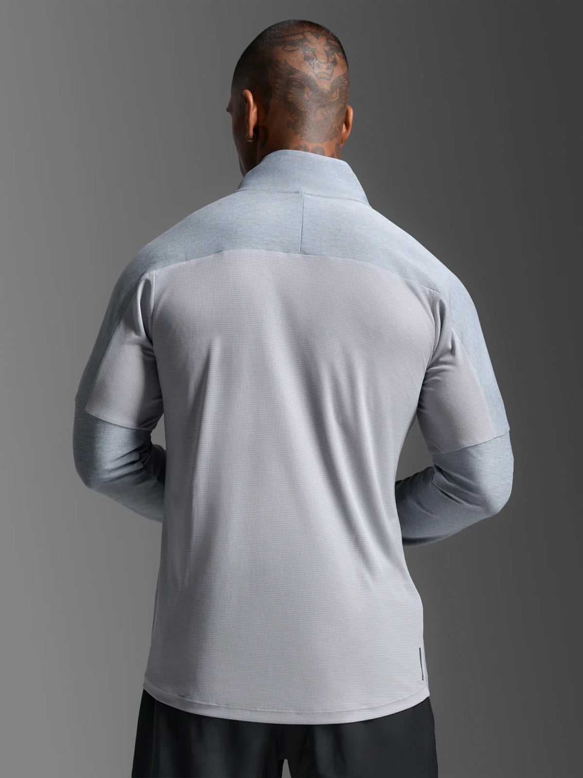 2XU Men's Aero 1/2 Zip - Weathervane/Black Reflective