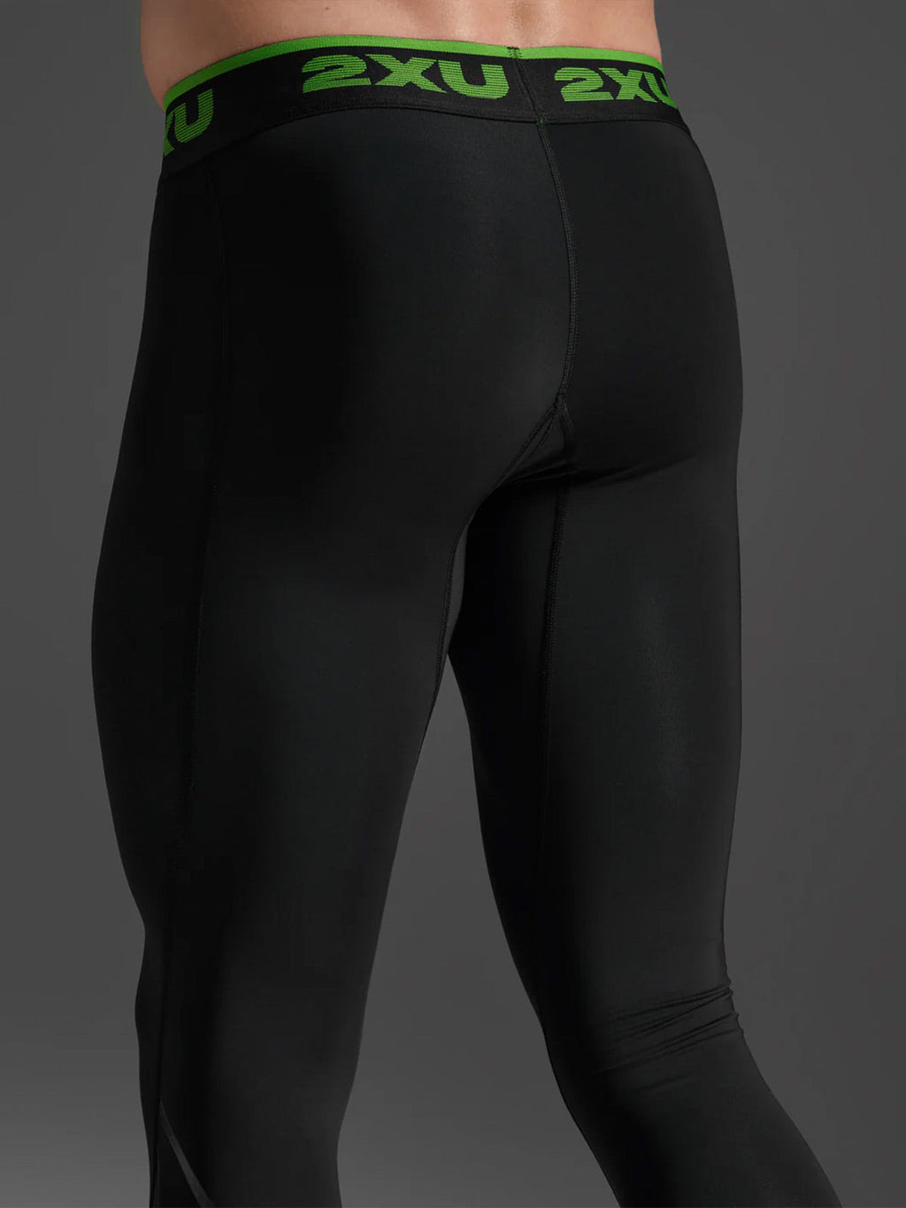 2XU Men's Refresh Recovery Comp Tights - Black/Nero