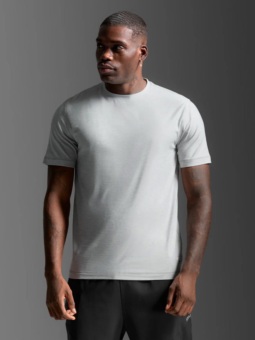 2XU Men's Signature Soft Jersey Tee - Harbor Mist/Harbor Mist