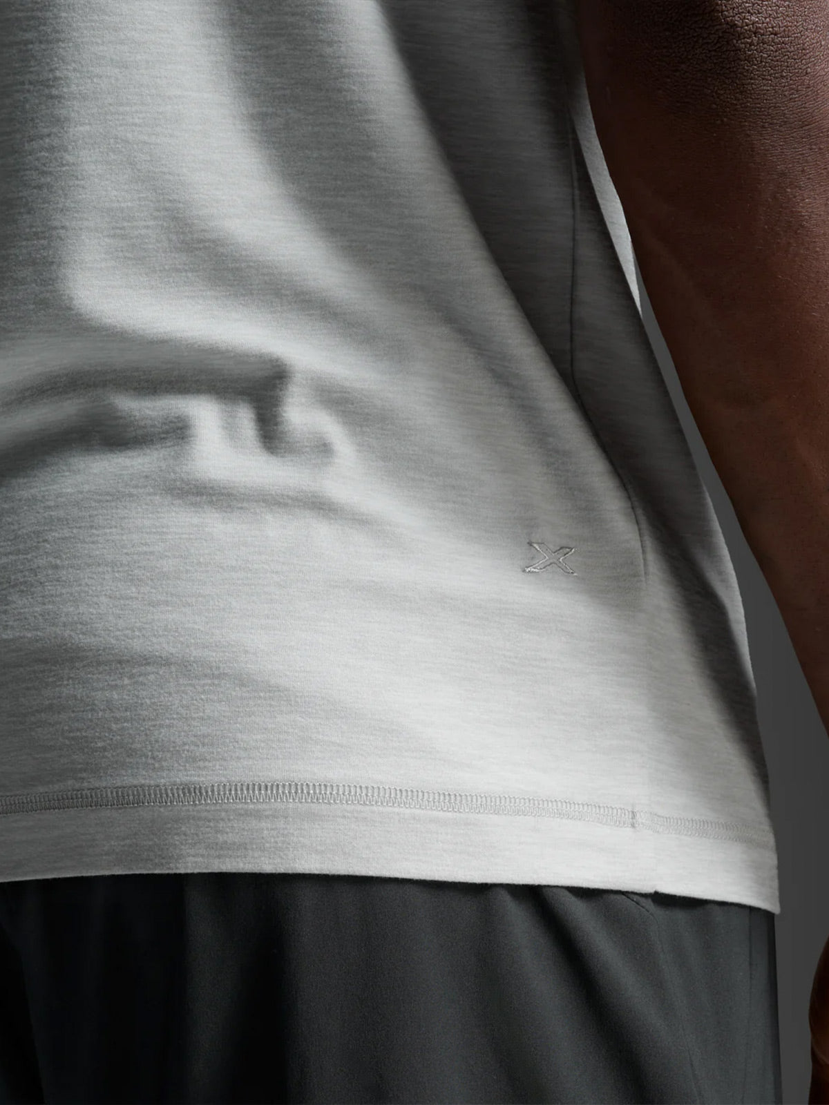 2XU Men's Signature Soft Jersey Tee - Harbor Mist/Harbor Mist