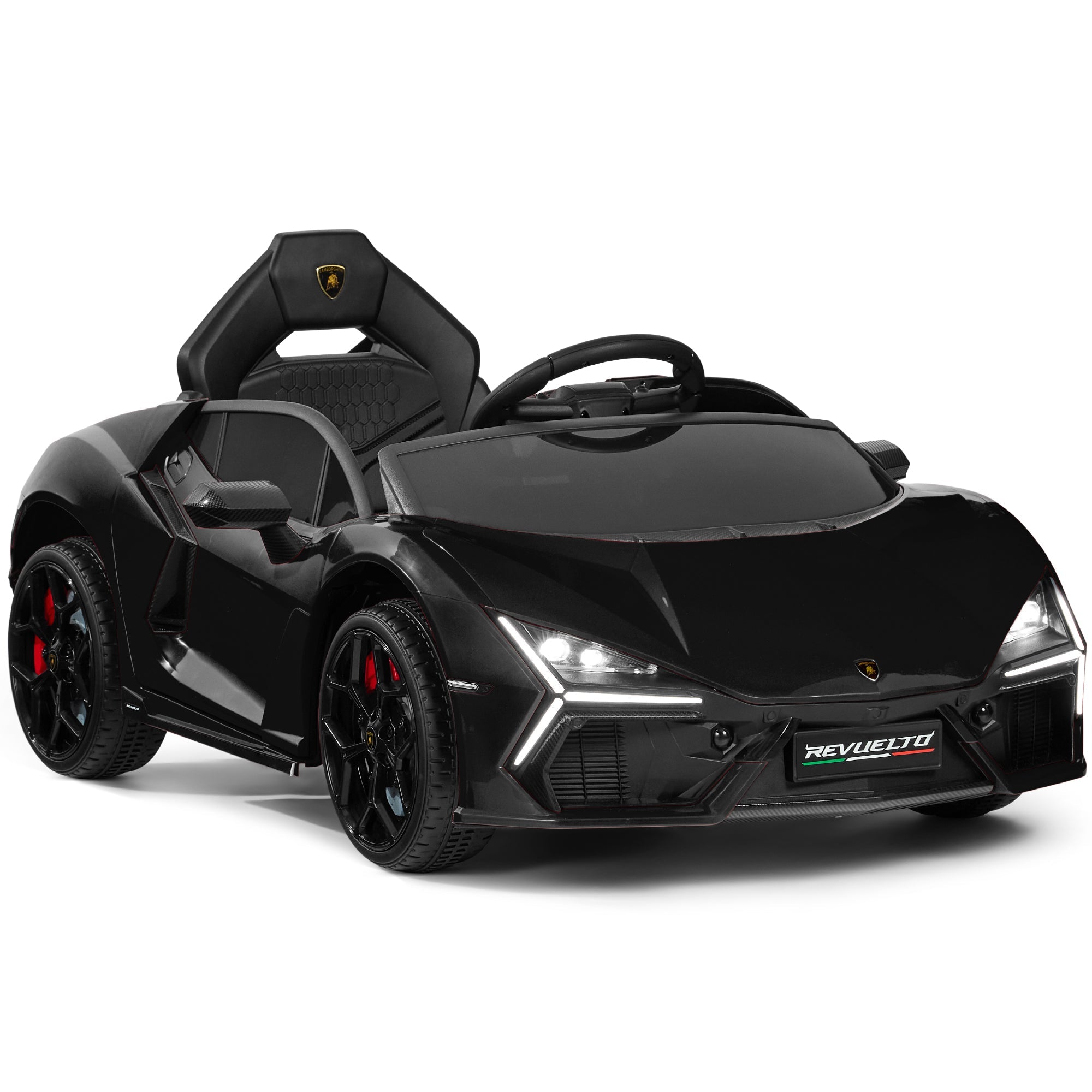12V Kids Ride-On Car Officially Licensed Lamborghini Revuelto w/ Remote