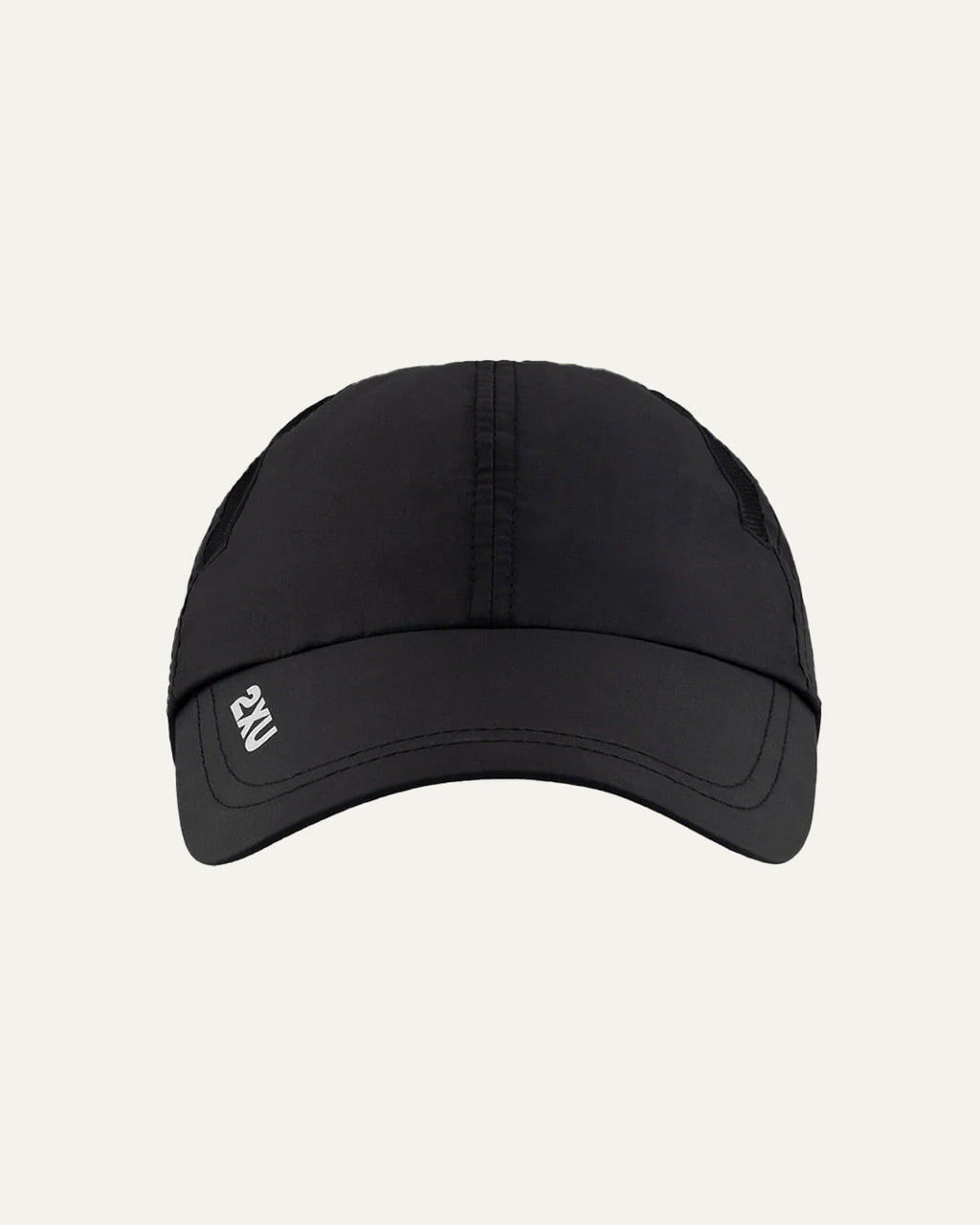 2XU Unisex's Run Cap - Black/Black