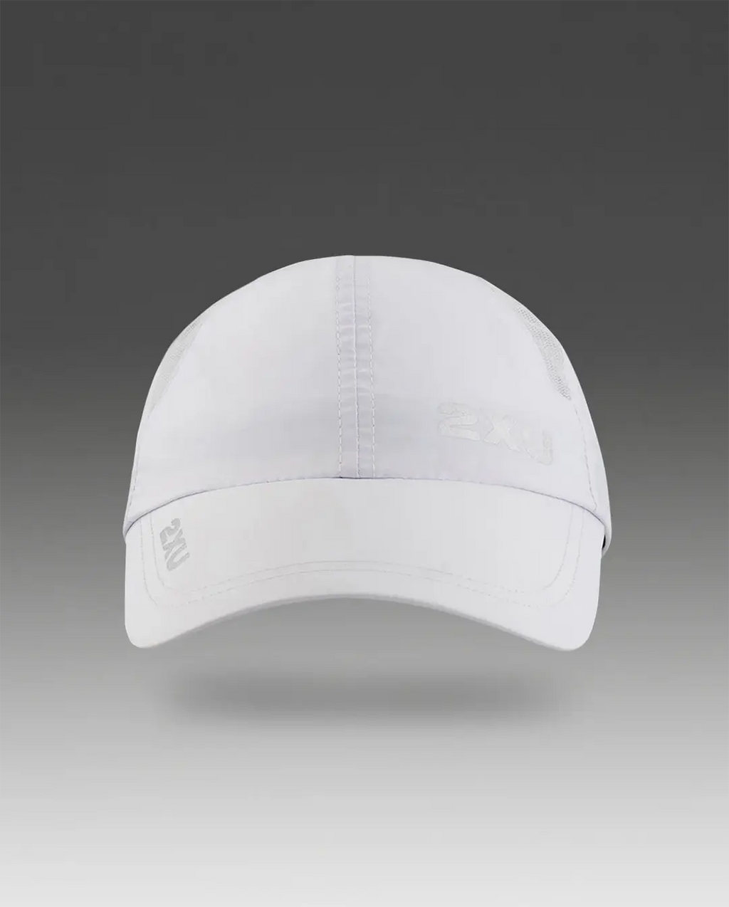 2XU Unisex's Run Cap - White/White