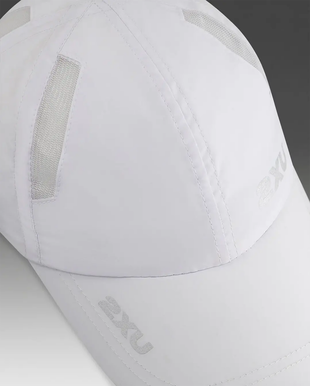 2XU Unisex's Run Cap - White/White