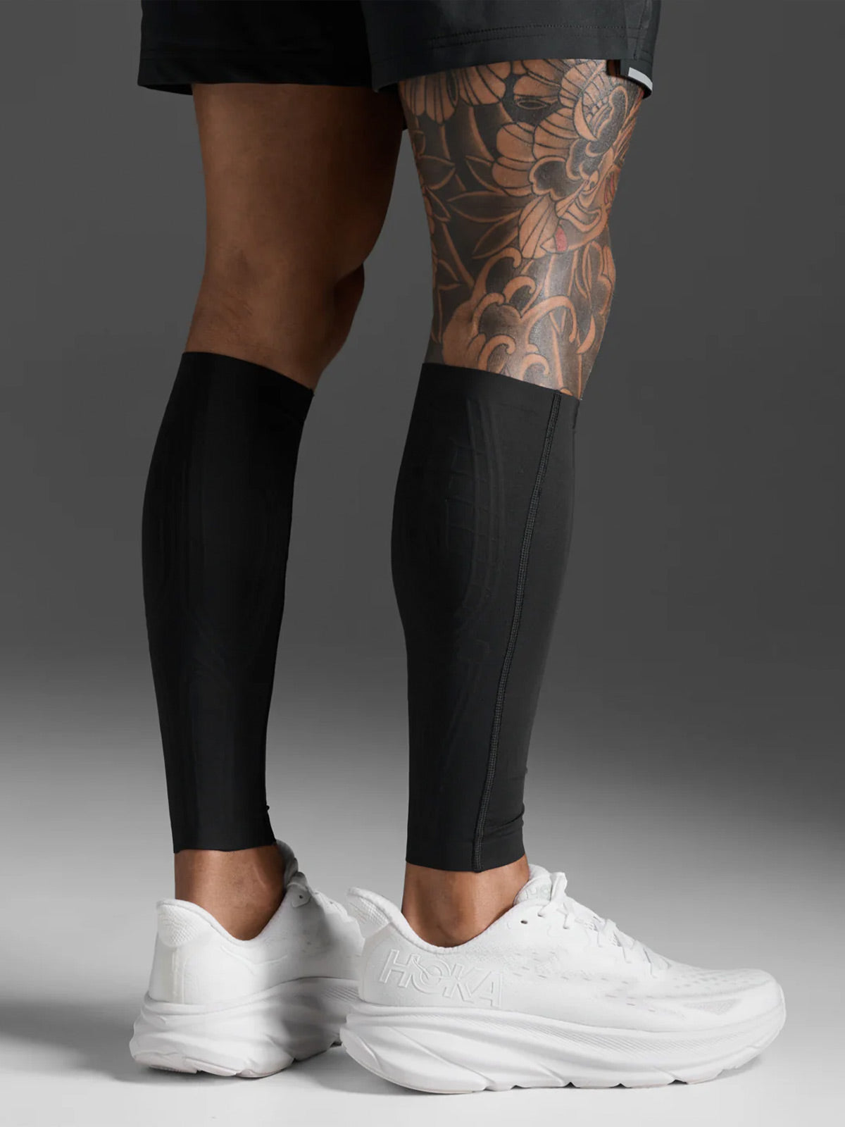 2XU Unisex's Light Speed Comp Calf Guards - Black/Nero