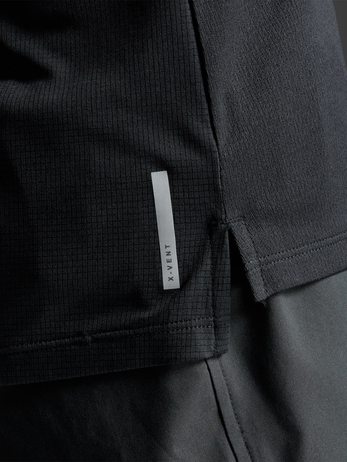 2XU Women's Aero Mesh Singlet - Black/Silver Reflective